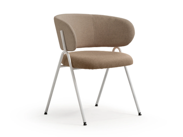 KEIRA - Upholstered chair with armrests by Quinti Sedute - view 2